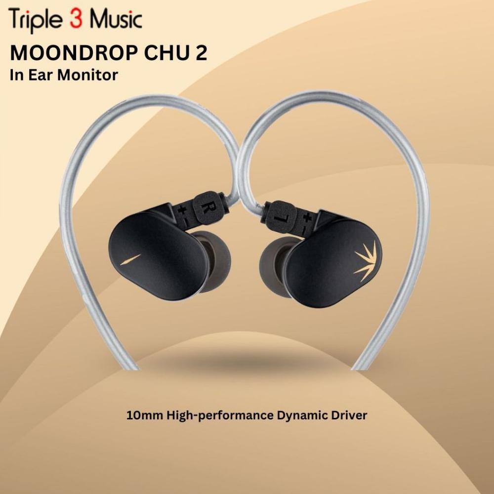 Moondrop CHU2 / CHU 2 / CHU II Dynamic Driver in Ear Monitor Earphone