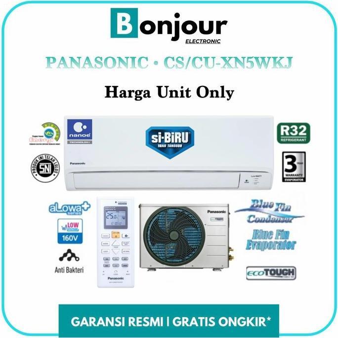 Bestseller- CS/CU-XN5WKJ I CSCU-XN5WKJ I PANASONIC AC LOW WATT I NANOE G I 0.5 PK