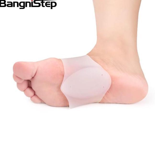 Terapi Kaki Datar Silikon Penyangga Lengkungan Kaki Datar Arch Support