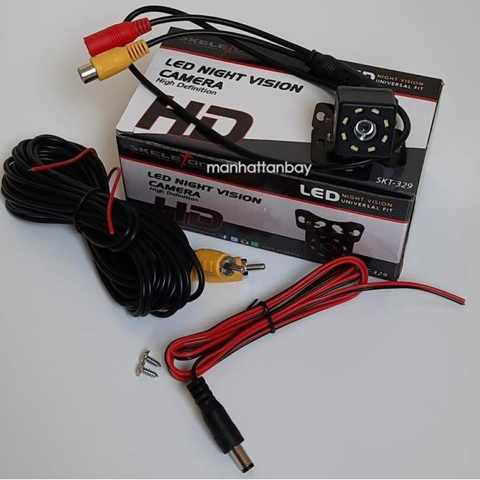 Kamera Mundur 8 Titik LED Skeleton