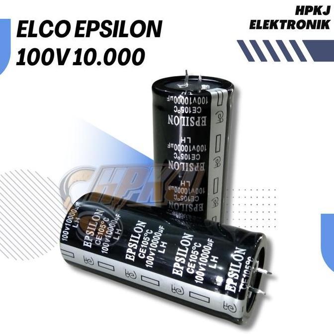 Outx- Elco Epsilon 10000Uf 100V Elcho Epsilon 10000 Mikro 100 Volt