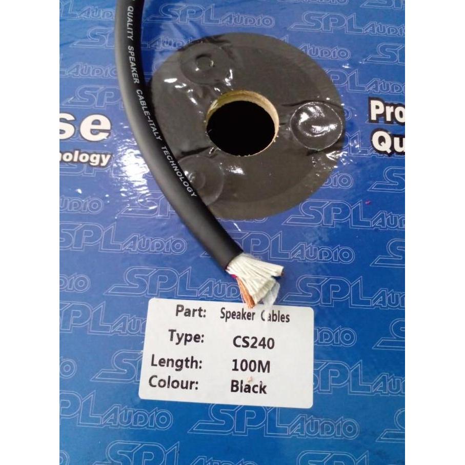Outx- Kabel Speaker Spl Audio X 4 Mm Cs-40 Kabel Speaker Isi X 4Mm