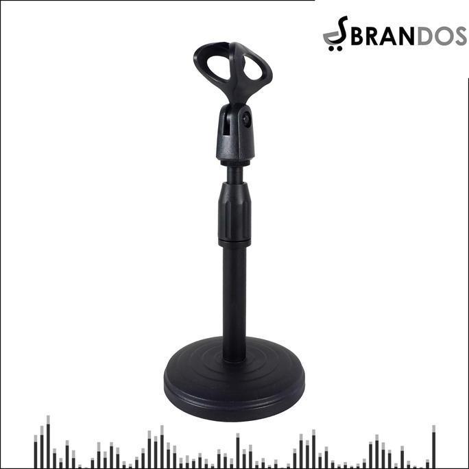 STAND MICROPHONE MEJA & MIC HOLDER TABLE STAND TRIPOD