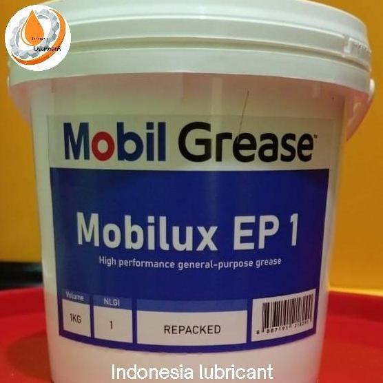 MOBILUX EP 1 MULTIPURPOSE GREASE NLGI 1 PAIL 1KG TERBATAS