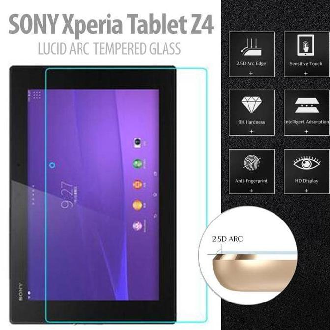 Tab- Sony Xperia Tablet Z4 - Lucid Arc Tempered Glass