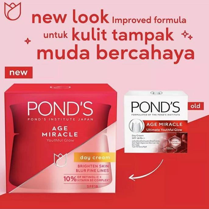 Ponds Age Miracle Day Cream 50Gr