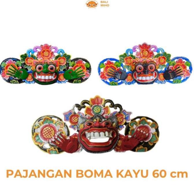 ] Pajangan Boma Bali - Patung Boma Bali - Dekorasi Dinding Bali - Hiasan Dinding Bali - Patung Kayu 
