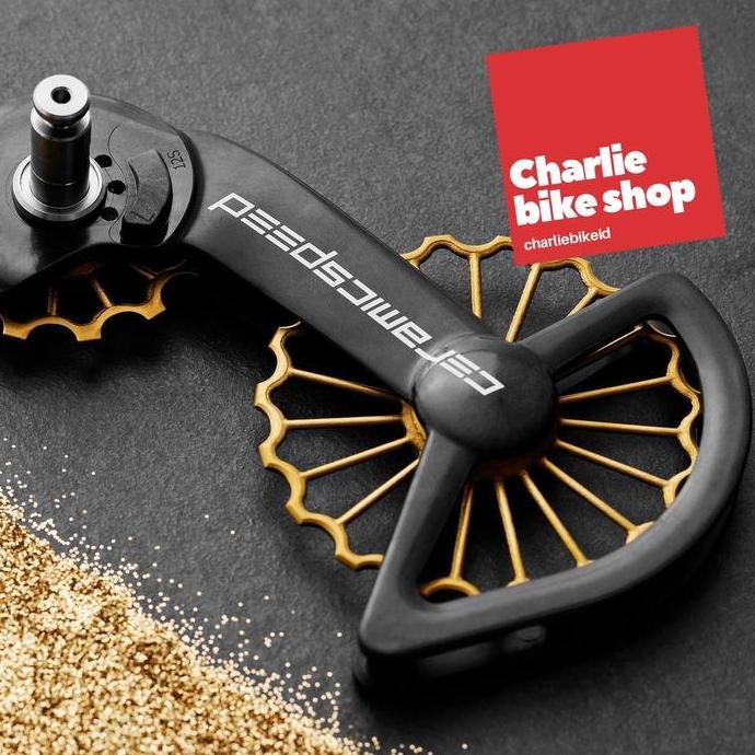 Promo Ceramicspeed Ceramic Speed OSPW 3D Ti Titanium Gold Edition - Coated Diskon