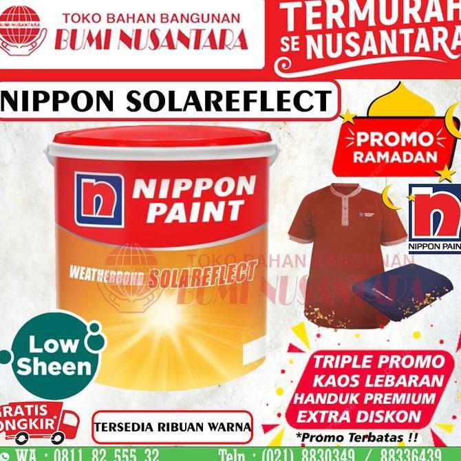 Kael- Nippon Solareflect ,5L Putih Cat Exterior Nippon Paint Weatherbond