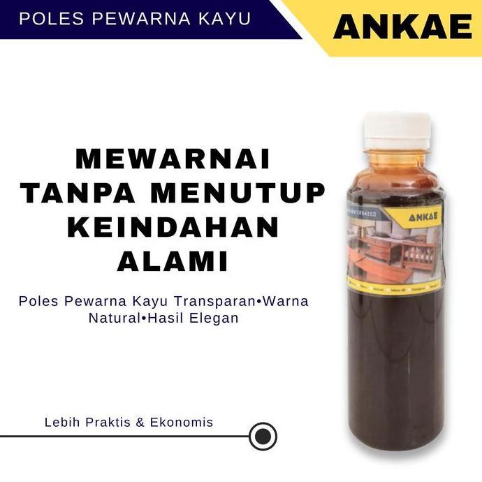 Kael- Poles Perna Kayu Siap Pakai Terbased 50Ml Cat Plitur Kayu Bambu Rotan Triplek Politur Pintu Je