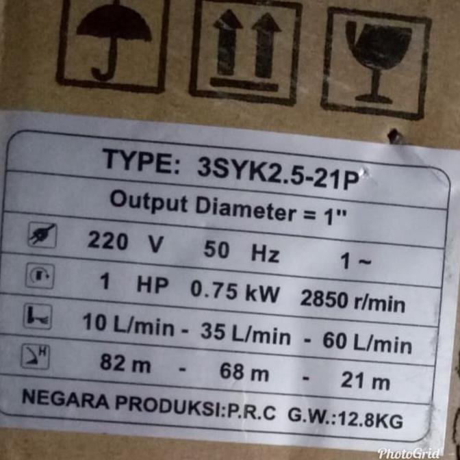 Pompa Satelit York 1 Hp 3 Inch York San Ei Wasser Shimizu Dabavon