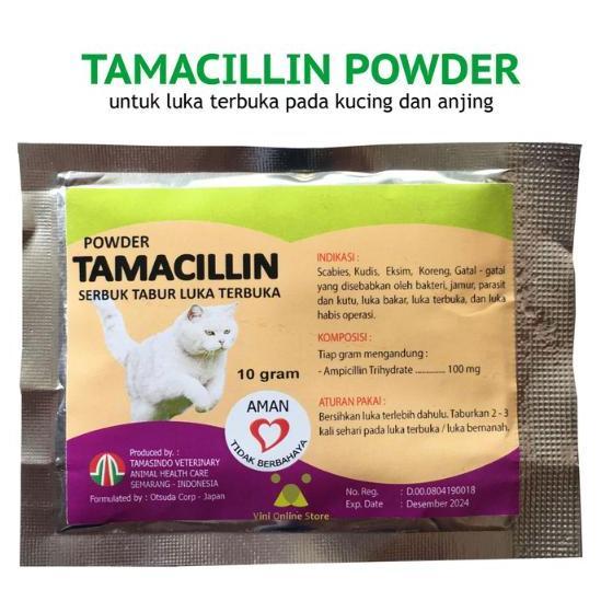 Catpic- Tamacillin - Obat Kucing Luka Terbuka Infeksi Bernanah
