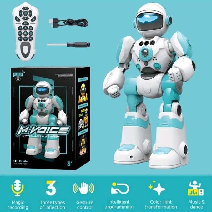 Robot Anak Edukasi Robot Bisa Bicara Suara Mainan Robot Pintar Smart