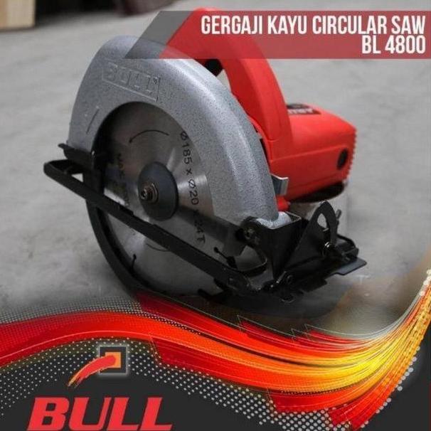 Wm Mesin Gergaji Kayu Circular Saw Bl4800 Bull