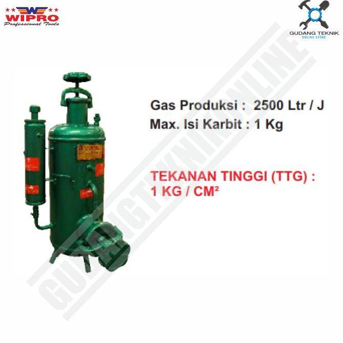 MAYABIGS Tangki Las Karbit 1kg Tekanan Tinggi WIPRO / Tabung Las Karbit 2500 Lt