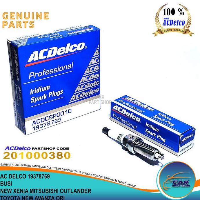 Busi Iridium New Xenia Outlander New Avanza Acdelco Fxe20Hr11/Ixeh20Tt