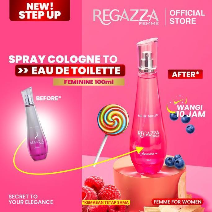 Whell- Regazza Femme Eau De Toilette (Edt) Feminine 100Ml Parfum Nita Ngi 10 Jam