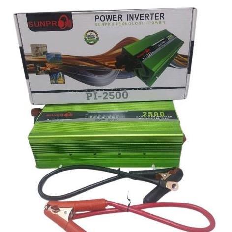 Power Inverter Sunpro Pi-2500 Power Inverter Sunpro 2500W Led Display Diskon