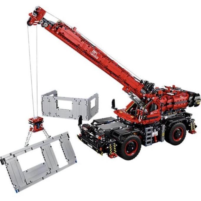 Promo LEGO Technic 42082 - Rough Terrain Crane Diskon