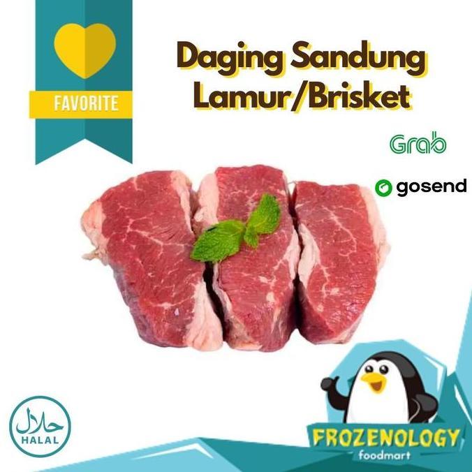 Welz- Beef Brisket / Sandung Lamur / Daging Sapi Brisket