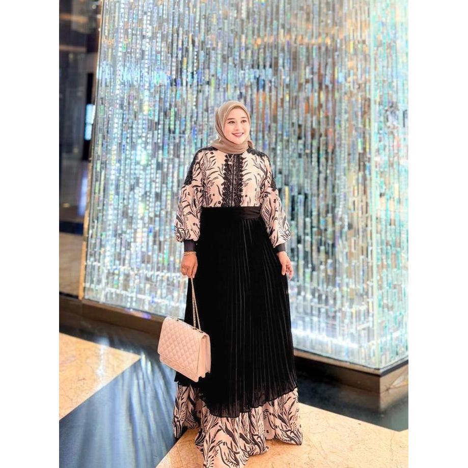WIDYA BUTIK BANDUNG - DRESS WANITA TERBARU AGNES DRESS