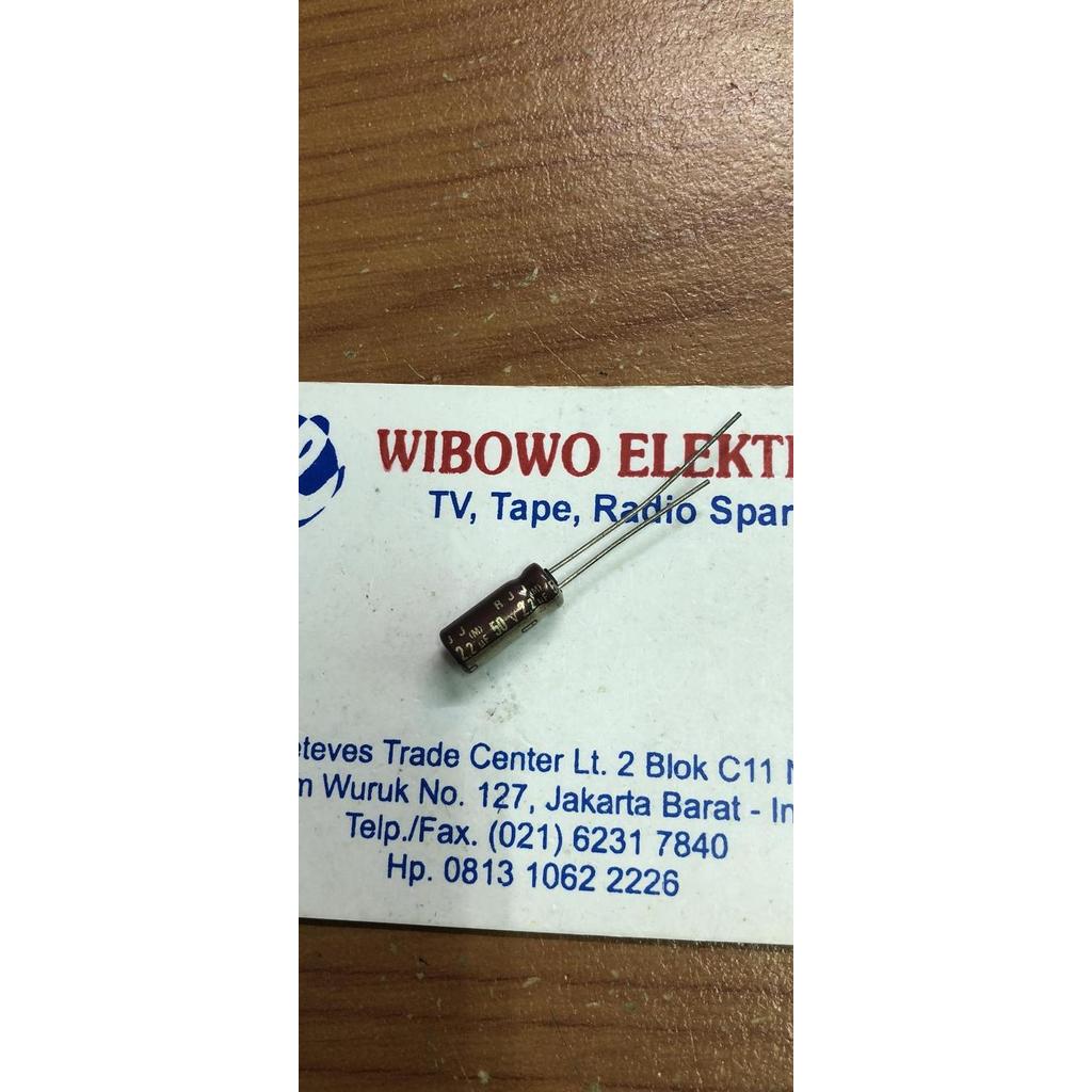 ELCO 2.2UF-50V ELNA RJJ WEK99