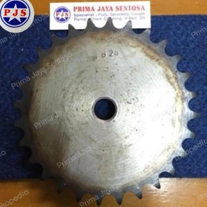 SPROCKET GEAR CHAIN 06B - 28T SINGLE ( GIR RANTAI BRITISH 06B GIGI 28 )