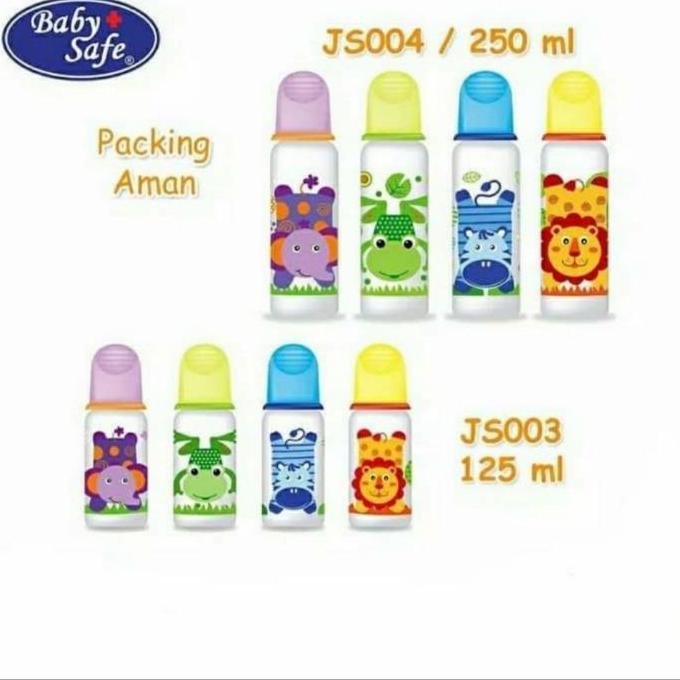 Baby Safe Botol Susu 125 ML (JS003) / 250 ML (JS004)