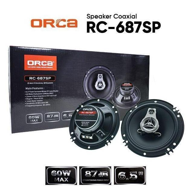 Speaker Orca Rc 687 6 Inch/ Speaker Orca 6.5 Inch Mobil Universal