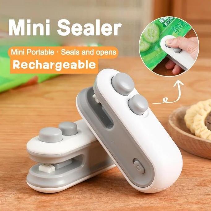 Mini Sealing Machine Mesin Segel Snack Tahan Panas untuk Usaha Rumahan Snack Sealer Mini Hand Sealer
