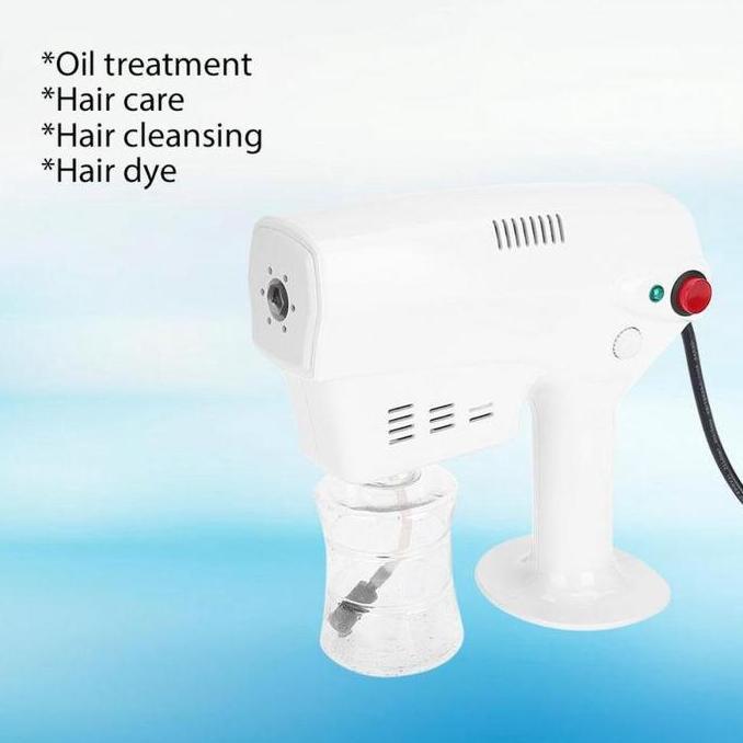 [Nano Spray Steaming Gun]-[Perbaikan Kualitas Rambut yang rusak]-[Portabel Generasi Kelima] Facial P
