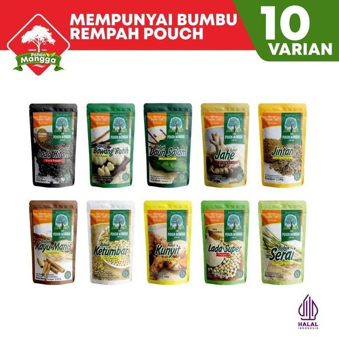 Racik- New- (1 Renceng/ 12 Sachet) Jintan Bubuk Cap Pohon Mangga