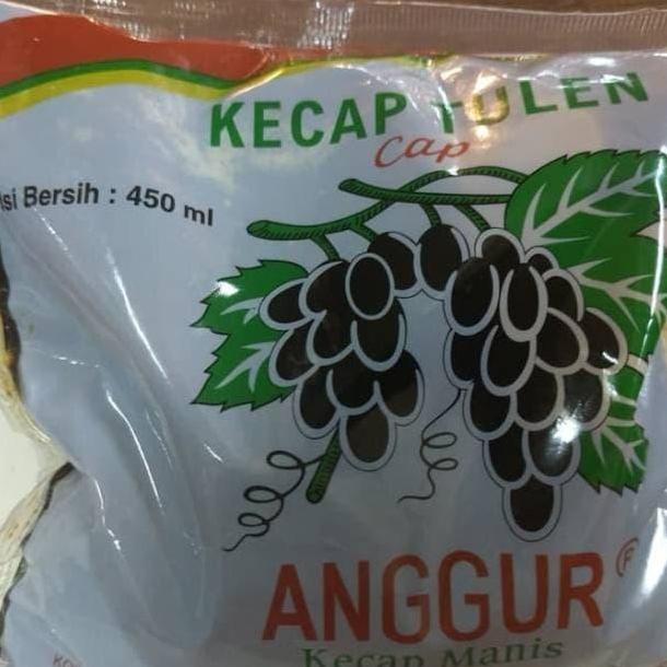 Food- New- Kecap Manis Cap Anggur Refill 450 Ml
