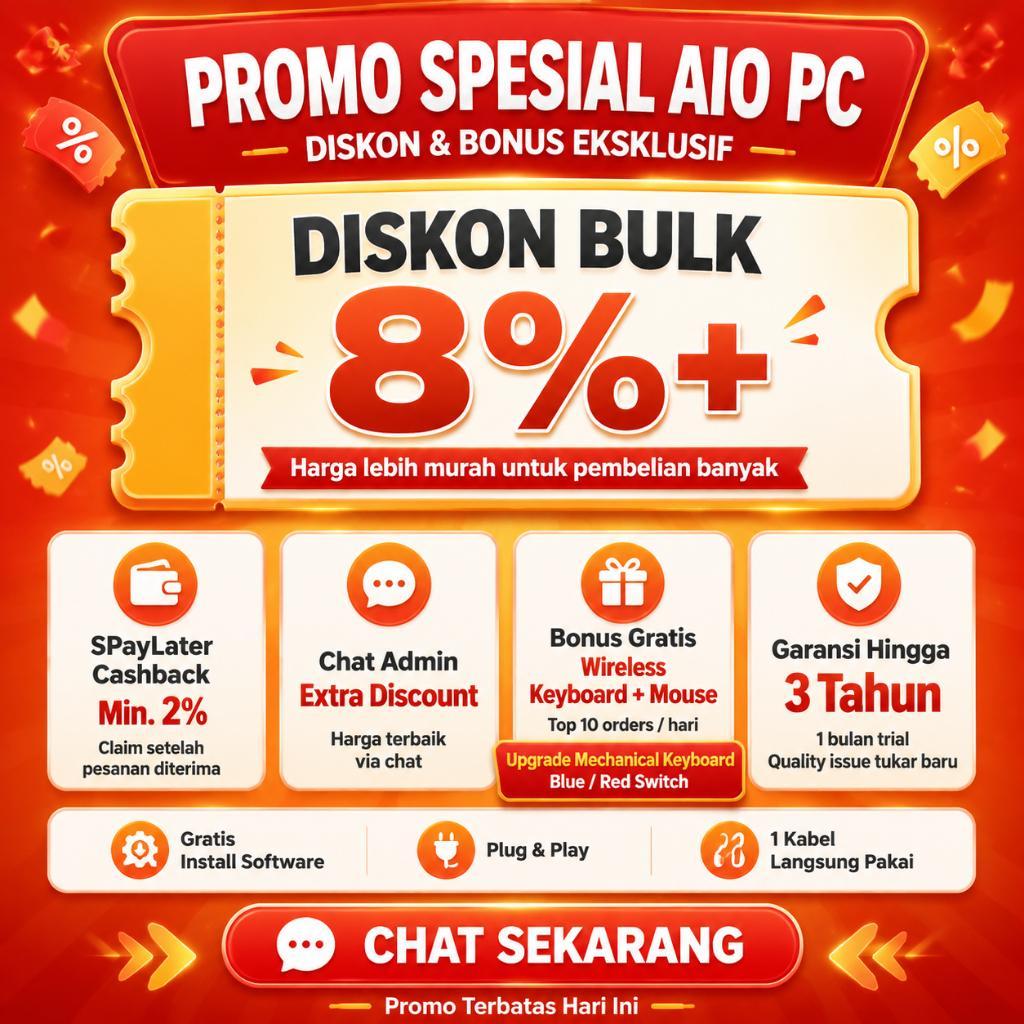 Acer Komputer Full Set Pc All-In-One Cpu Baru Terbaru Hd Super Tipis Intel Core I3/I5/I7 Untuk Rumah