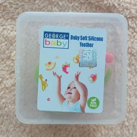 Bestseller- George Baby Soft Silicone Teether BSST