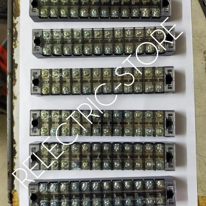 TERMINAL BLOCK 25A 12 POLE