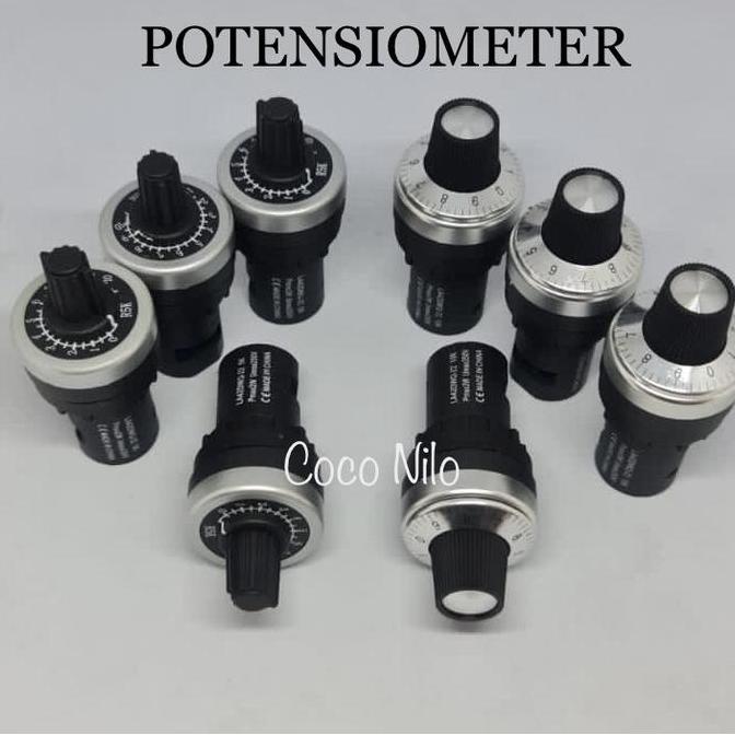 POTENTIOMETER POTENSIOMETER 22MM PANEL POTENSIO KNOB POTENSIOMETER
