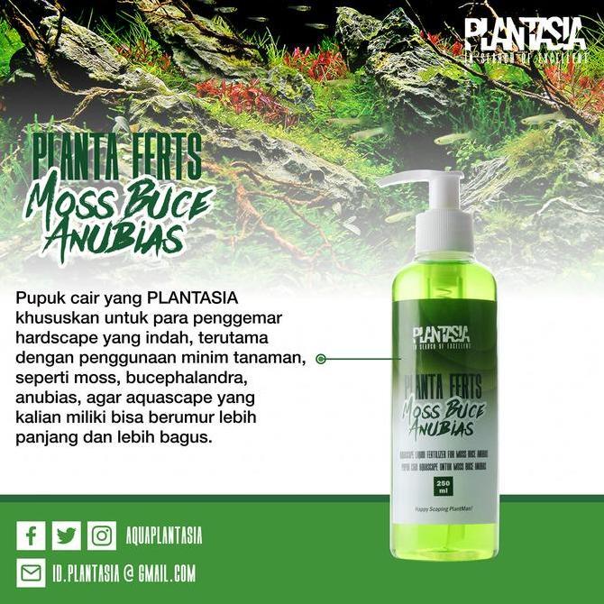 PLANTASIA PLANTA FERTS MOSS BUCE ANUBIAS 100ML PUPUK CAIR AQUASCAPE