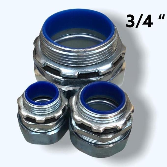 KONEKTOR FLEXIBEL CONDUIT 3/4" FLEXIBEL TO BOX