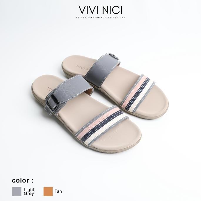 Grayu- Vivi Nici - Chloe Sandal Nita Sendal Jepit Karet Cewek