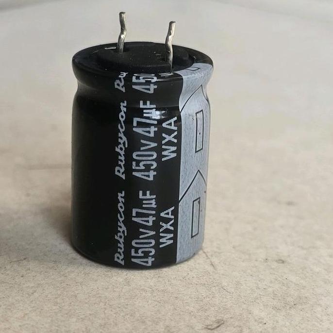 LINEAR ( RUBYCON 47 UF 450V ) ELKO ELCO RUBYCON RUBICON ORIGINAL 47UF 350V 400VOLT 450V 47 UF 350 40