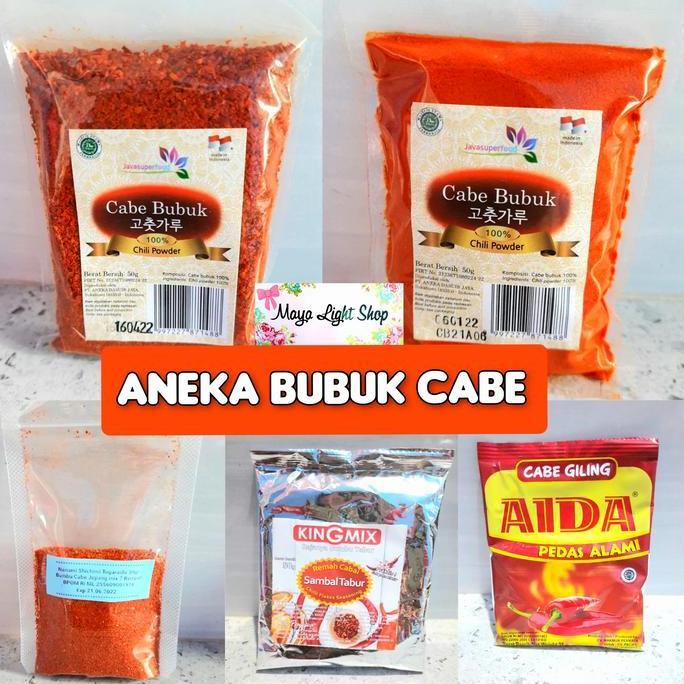 Spice- Gochugaru 50Gr Bubuk Cabe Pedas Halal Bumbu Kimchi Topoki