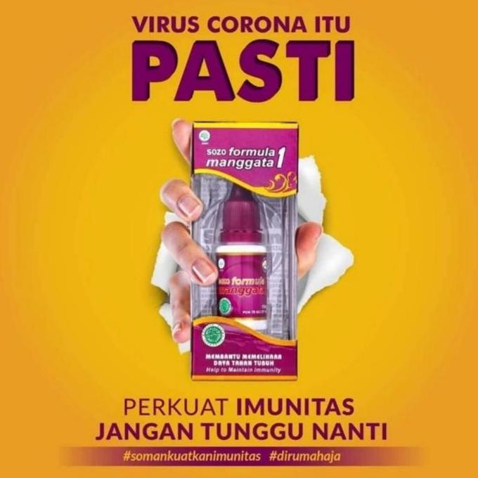 Health- Jamu Tetes Herbal Sozo Formula Manggata 1 (Soman 1) - Paket Khusus 5 Botol - & Ready Stock