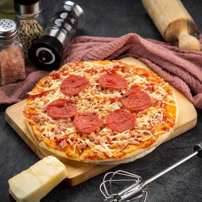 Box- Pizza Mini Peperoni Uk Diameter 22Cm