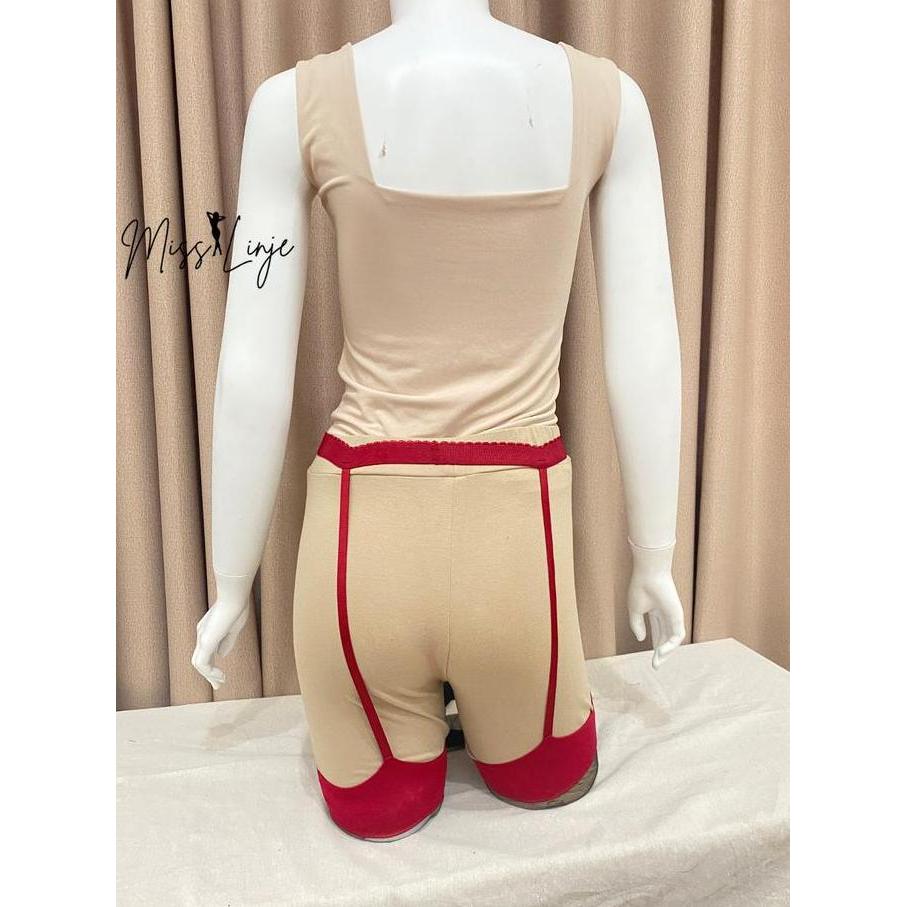 MissLinje Stocking Stoking Plus Garter Belt Polos Sexy Wanita Muat Sampai Big Size Jumbo ST20
