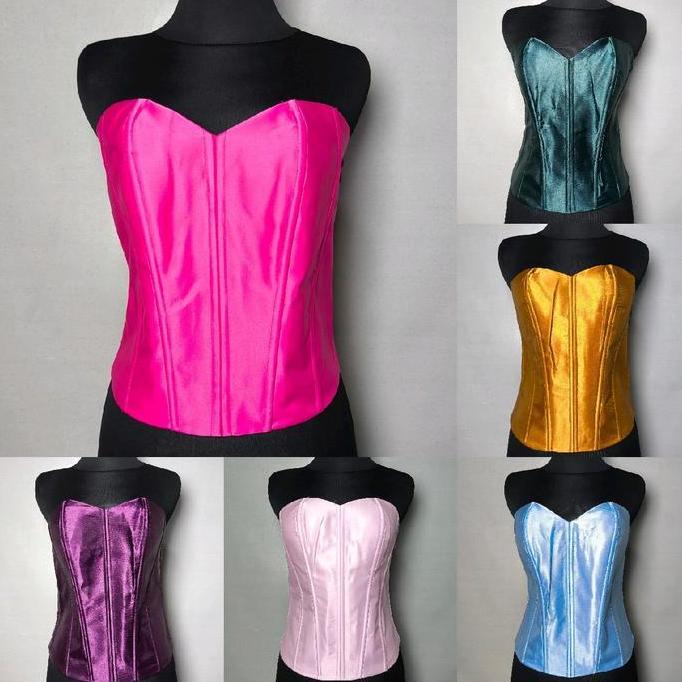 DS314 - kemben kebaya / longtorso kebaya pengantin / longtorso baju / bustier tulang 8 / longtorso j