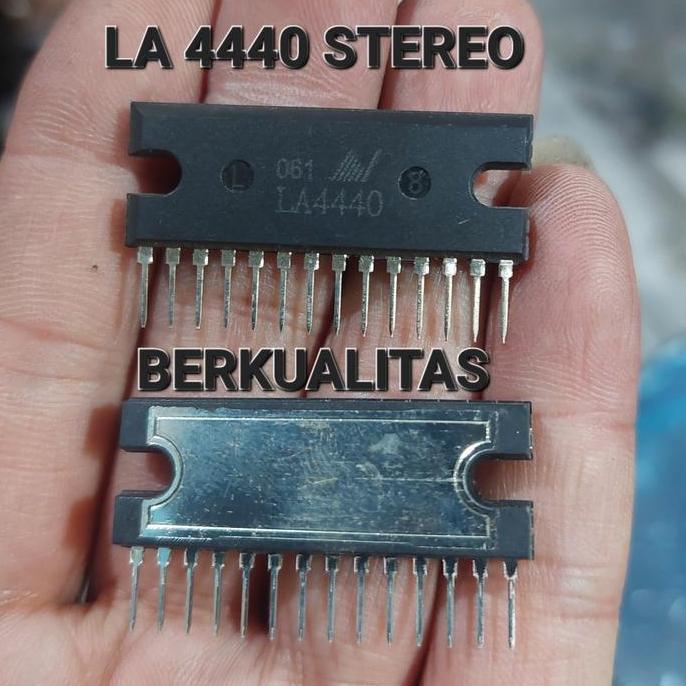 LINEAR IC SUARA LA4440 LA 4440 STEREO BERKUALITAS BAGUS