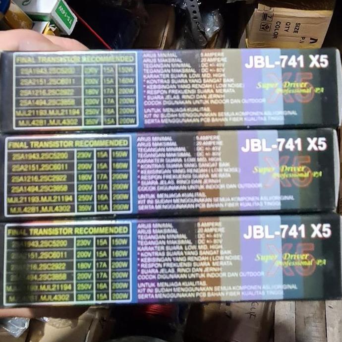 LINEAR JBL 741 X5 JBL741 MODUL DRIVER POWER AMPLIFIER NW 741 LEGEND MASTER