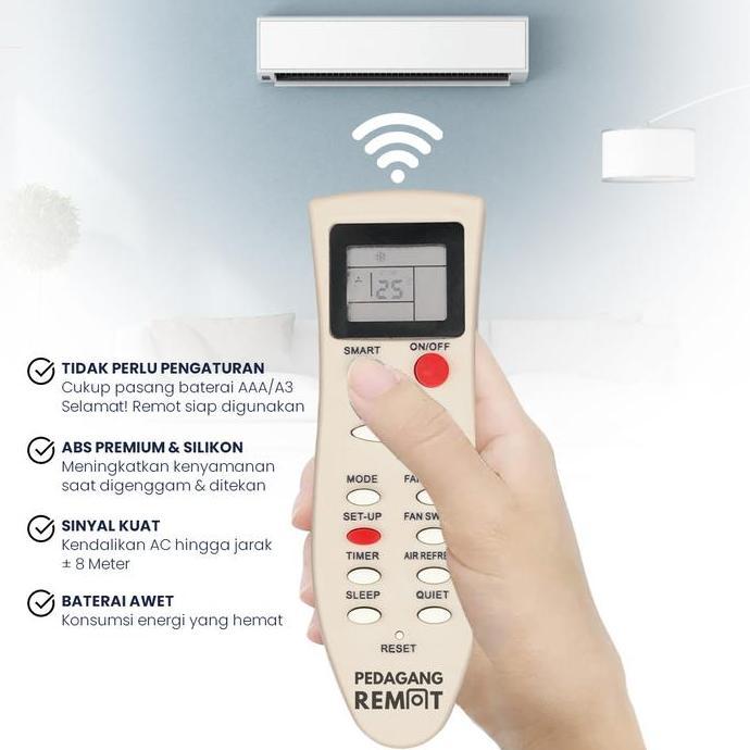 Remot Remote Ac Changhong Standard Multi Universal
