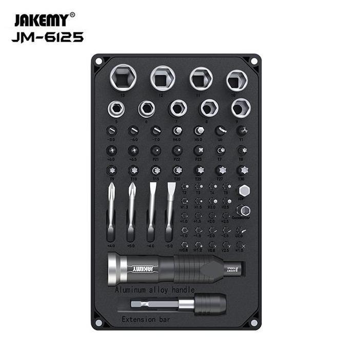 JAKEMY OBENG SET IPHONE P2 KUNCI SOK MACBOOK PRO AIR TORX JM-6125